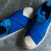 Superstar slip on hotsell blue