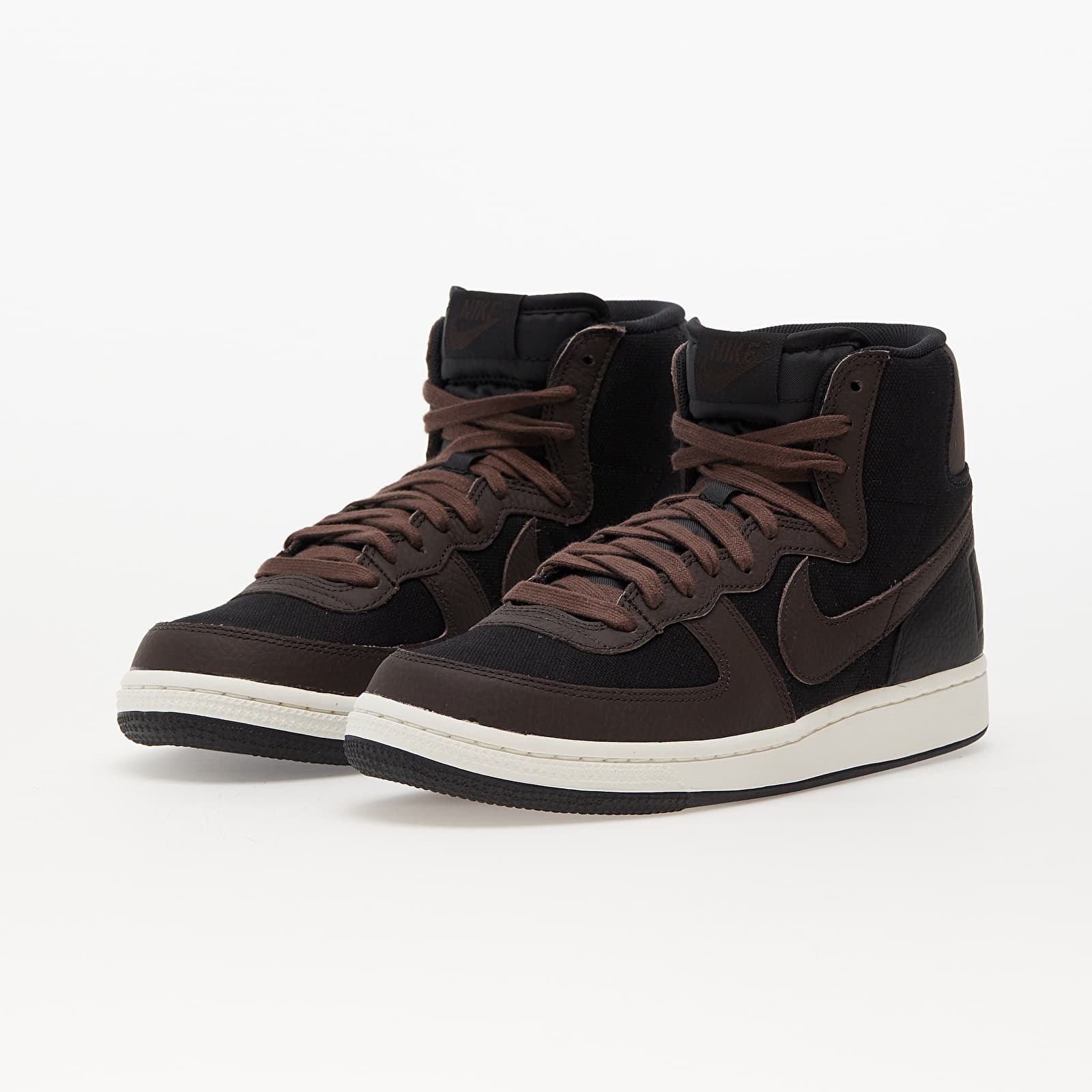 Férfi cipők Nike Terminator High Se Black/ Velvet Brown-Baroque Brown