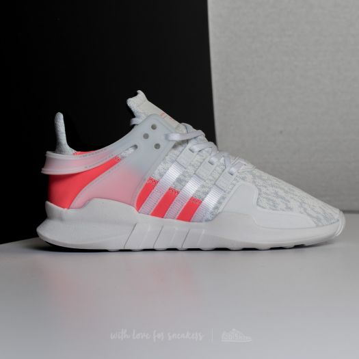 Eqt support adv shop white turbo red