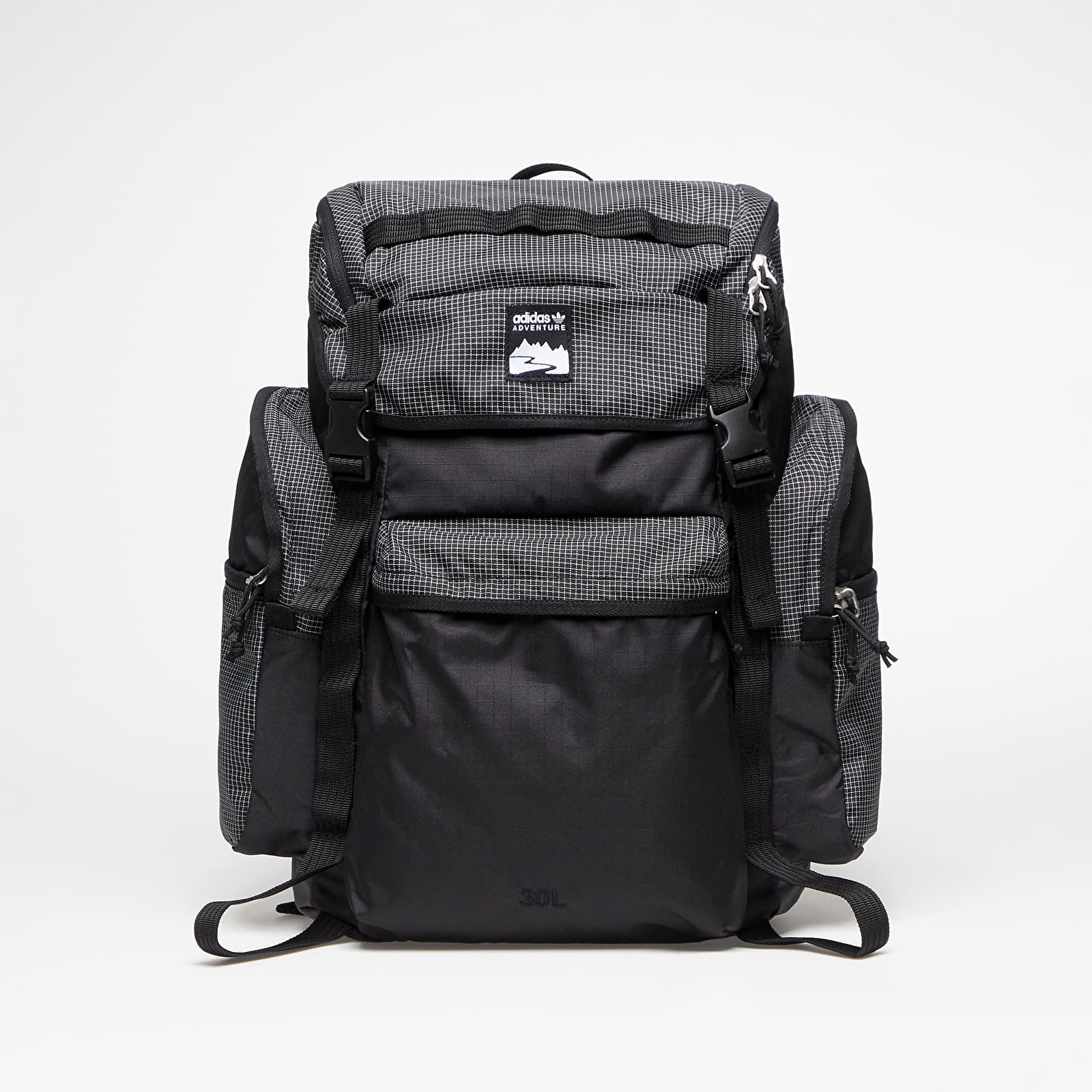 Zaini adidas Adventure Toploader Backpack Black/ Black