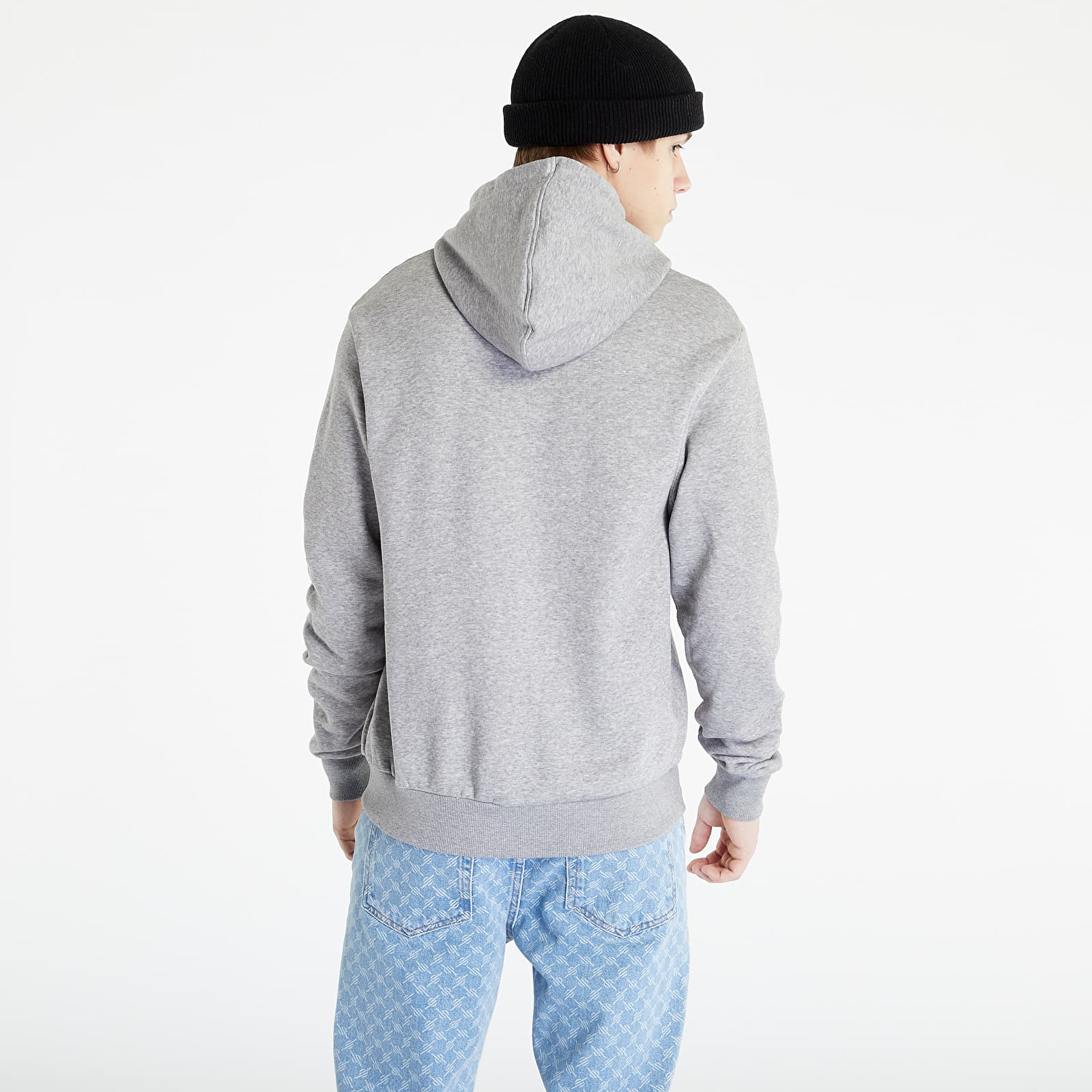 New Era LA Lakers NBA Essentials Full Zip Hoodie Medium Grey 