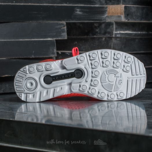 Adidas zx flux primeknit red on sale