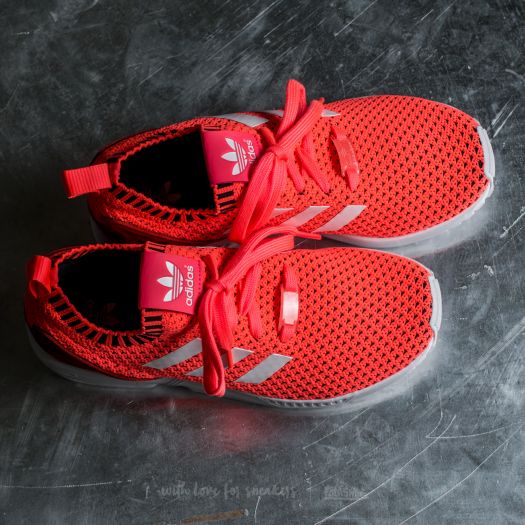 Kids sneakers and shoes adidas ZX Flux Primeknit J Turbo Ftw