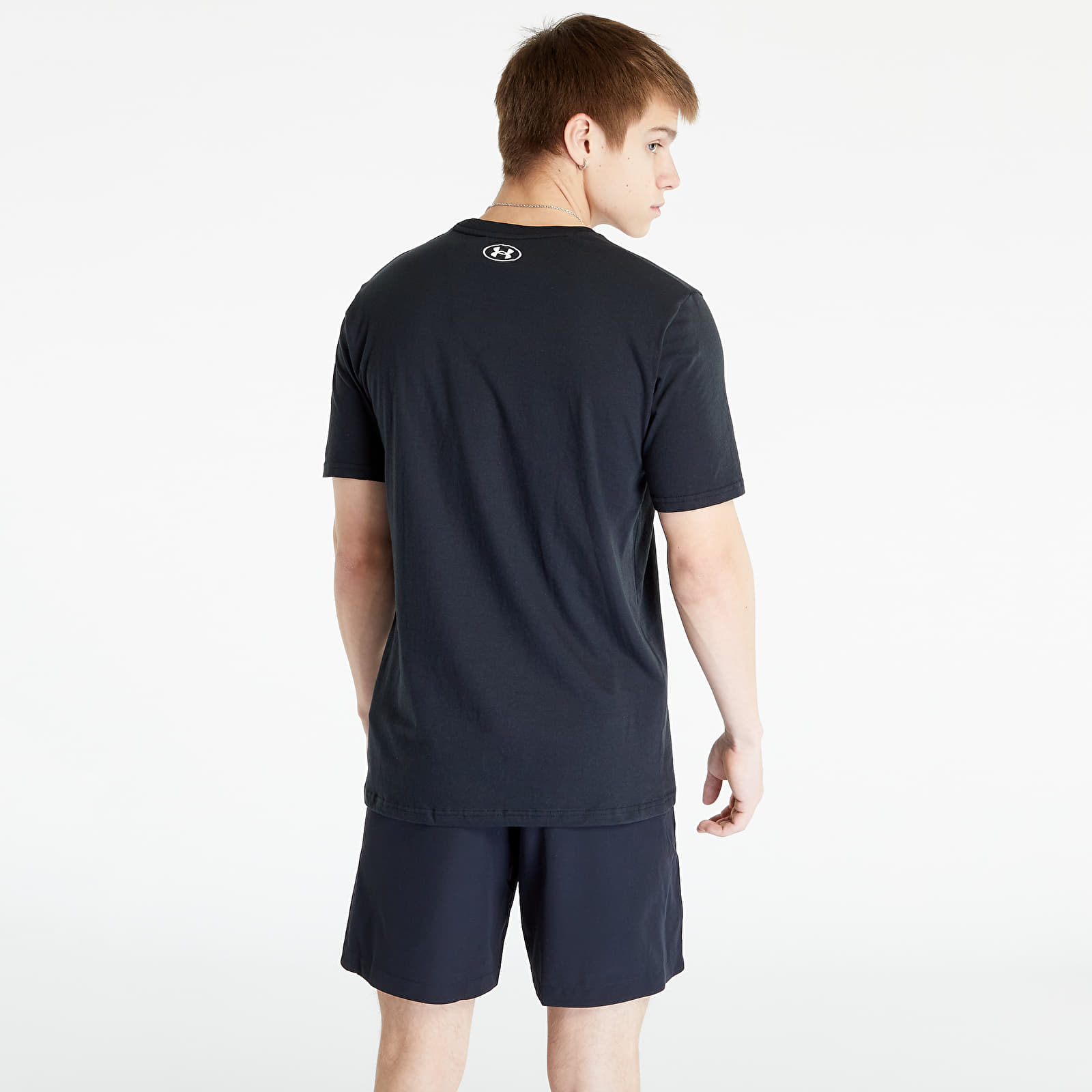 T-Shirts Under Armour Project Rock Brahma Bull Short Sleeve Tee Black/ Ivory