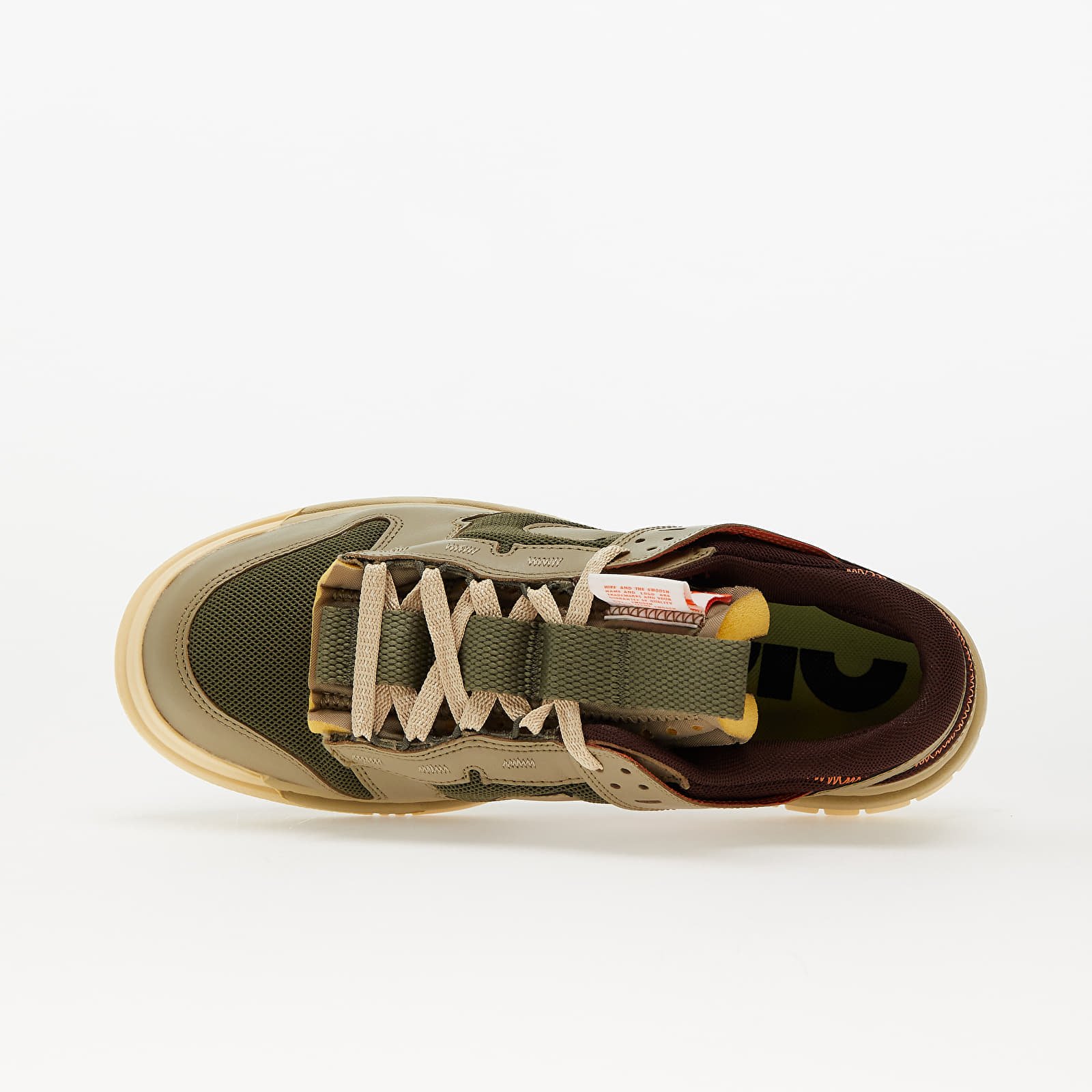Herresko Nike Air Dunk Jumbo Medium Olive/ Neutral Olive-Earth