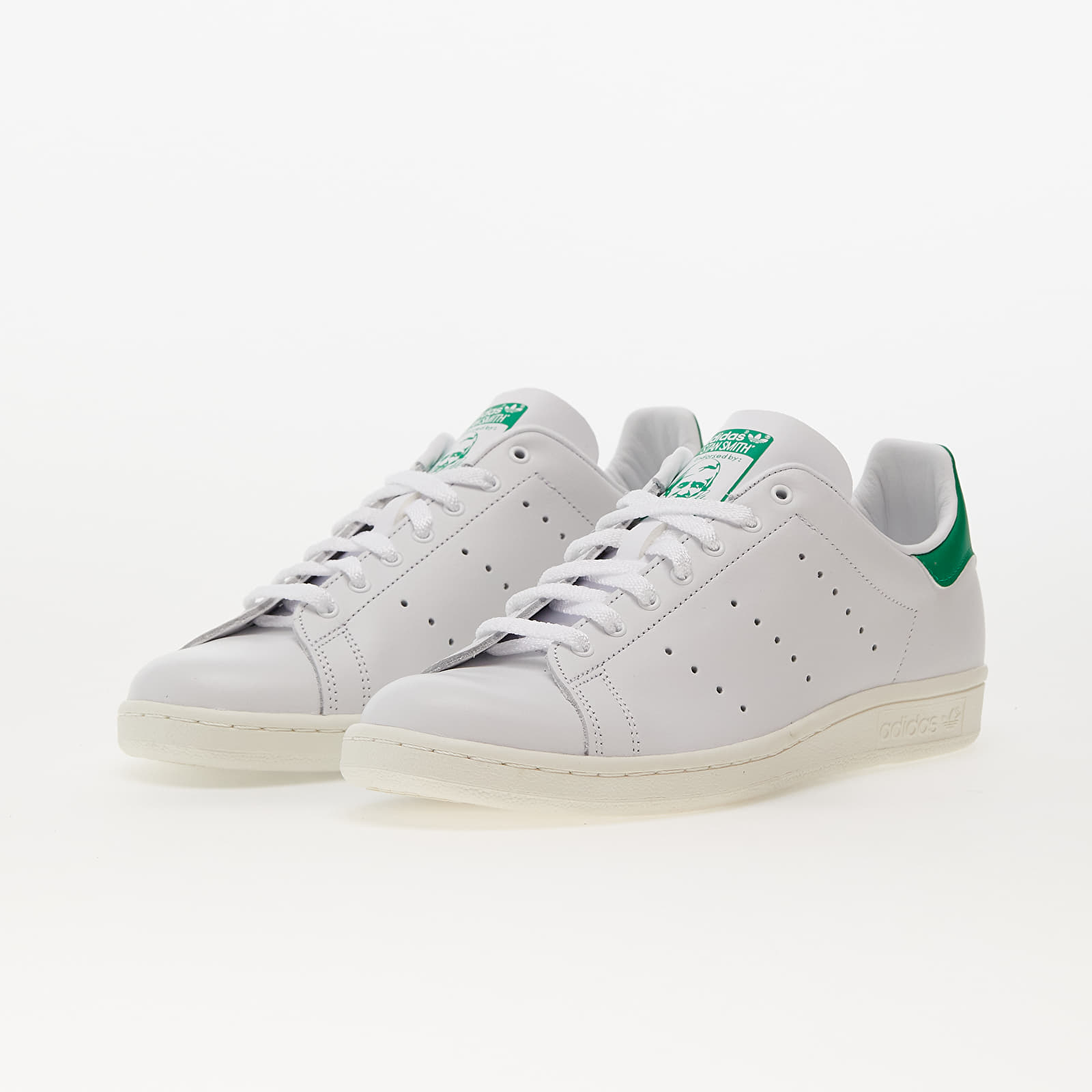 Men s shoes adidas Stan Smith 80s Ftw White Ftw White Green Footshop