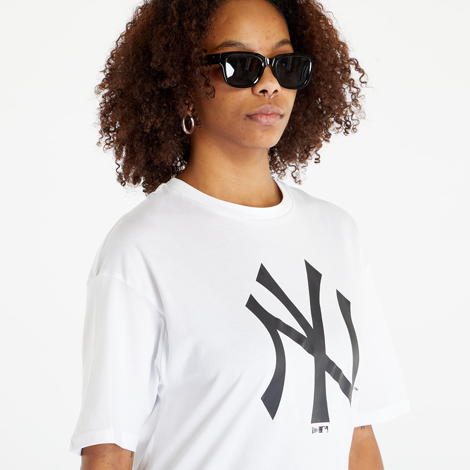 T-Shirts New Era New York Yankees MLB League Essential Oversized T-Shirt White