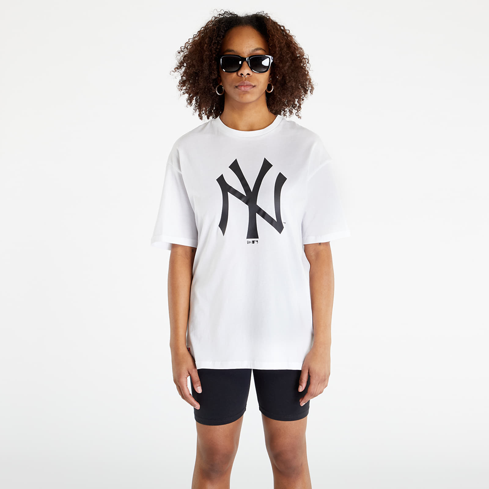 T-Shirts New Era New York Yankees MLB League Essential Oversized T-Shirt White