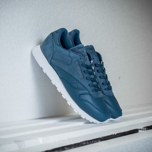 Frauen Reebok Classic Leather Sea You Later Brave Blue White Footshop