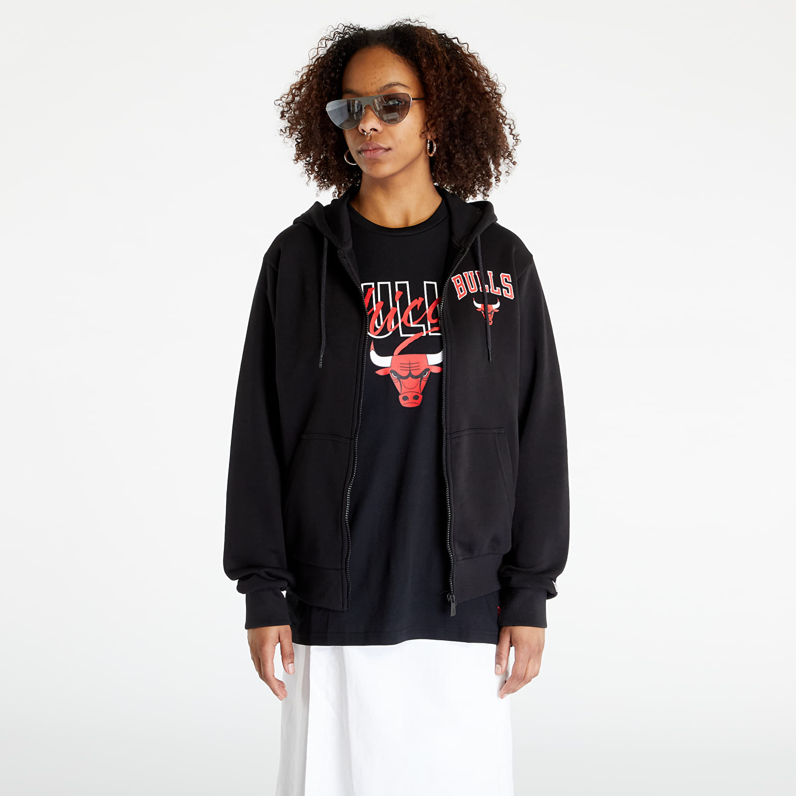 Hoodies and sweatshirts New Era Chicago Bulls NBA Essential Zip Up