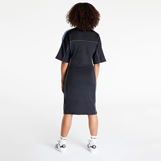 Black trefoil shop dress by adidas