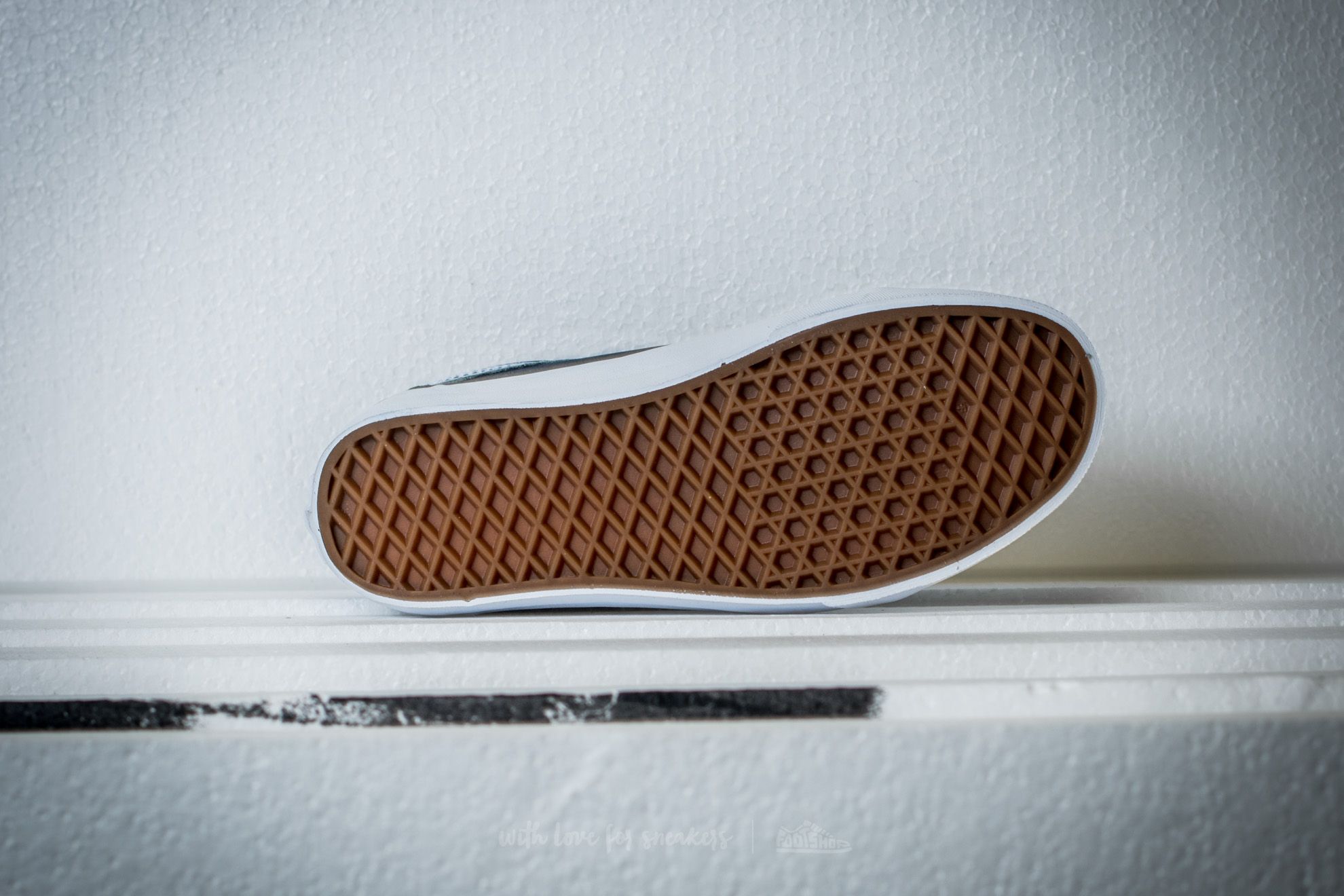 Herresko Vans Old Skool Premium Leather Parisian Night/ True White