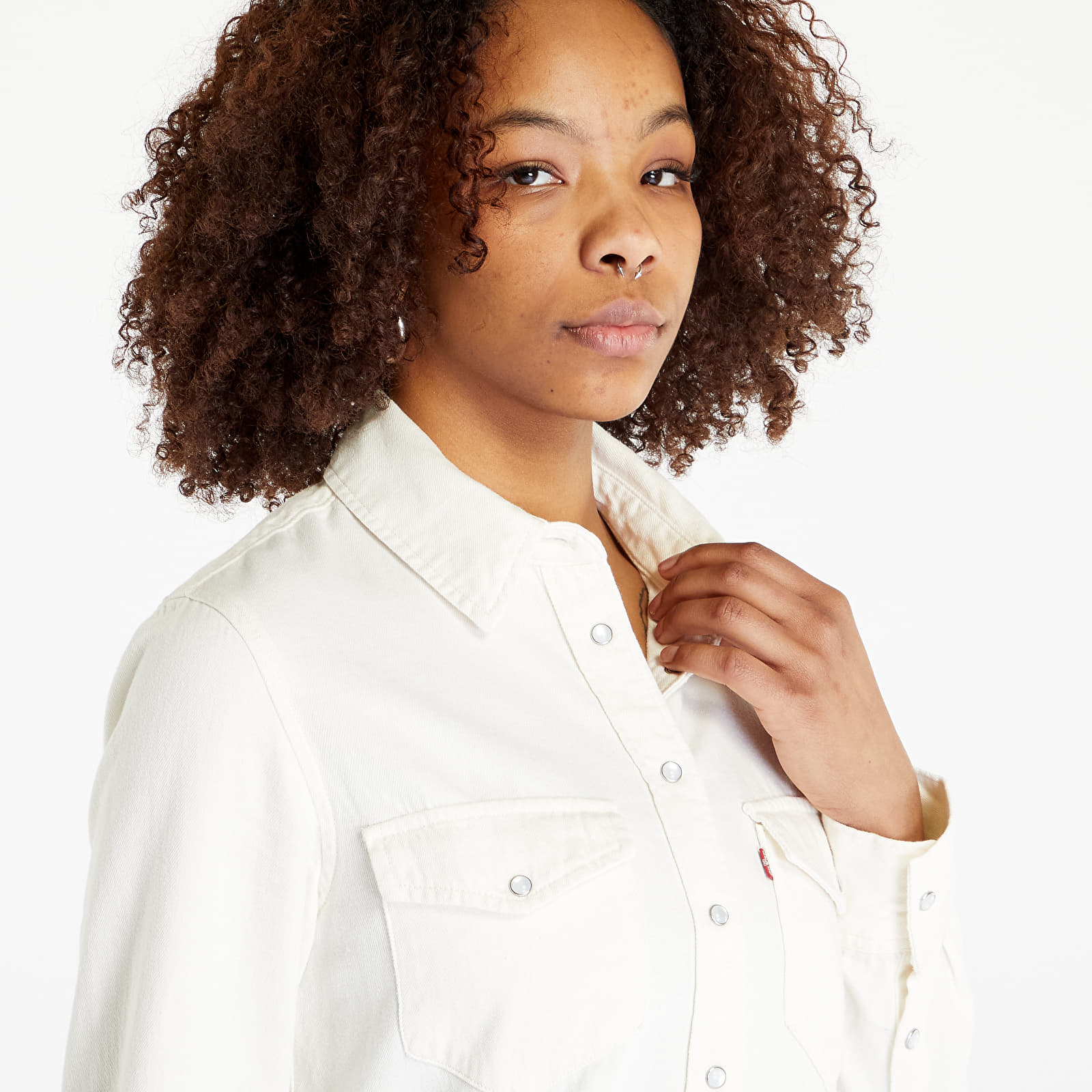 Shirts Levi's® Iconic Western Ecru Crew 4 Neutral