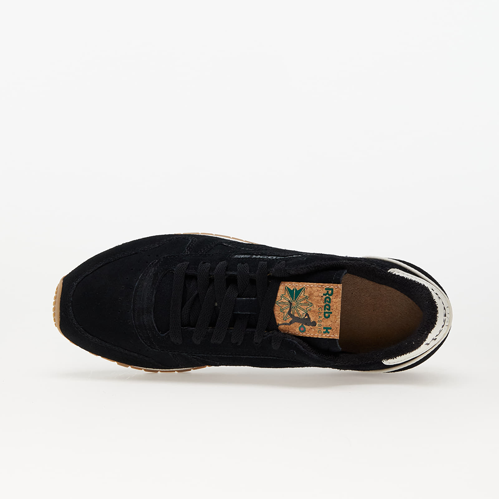 Zapatillas Hombre Reebok Classic Leather 1983 Vintage Core Black/ Glen Green/ Reebok Rubber Gum-04