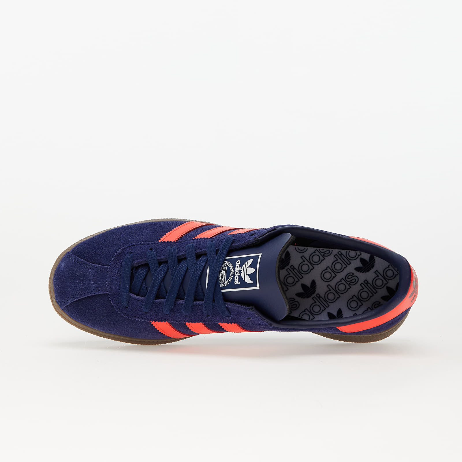 Scarpe uomo adidas Munchen Dark Blue/ Solid Red/ Gum5
