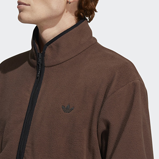 Adidas jacket brown and black new arrivals
