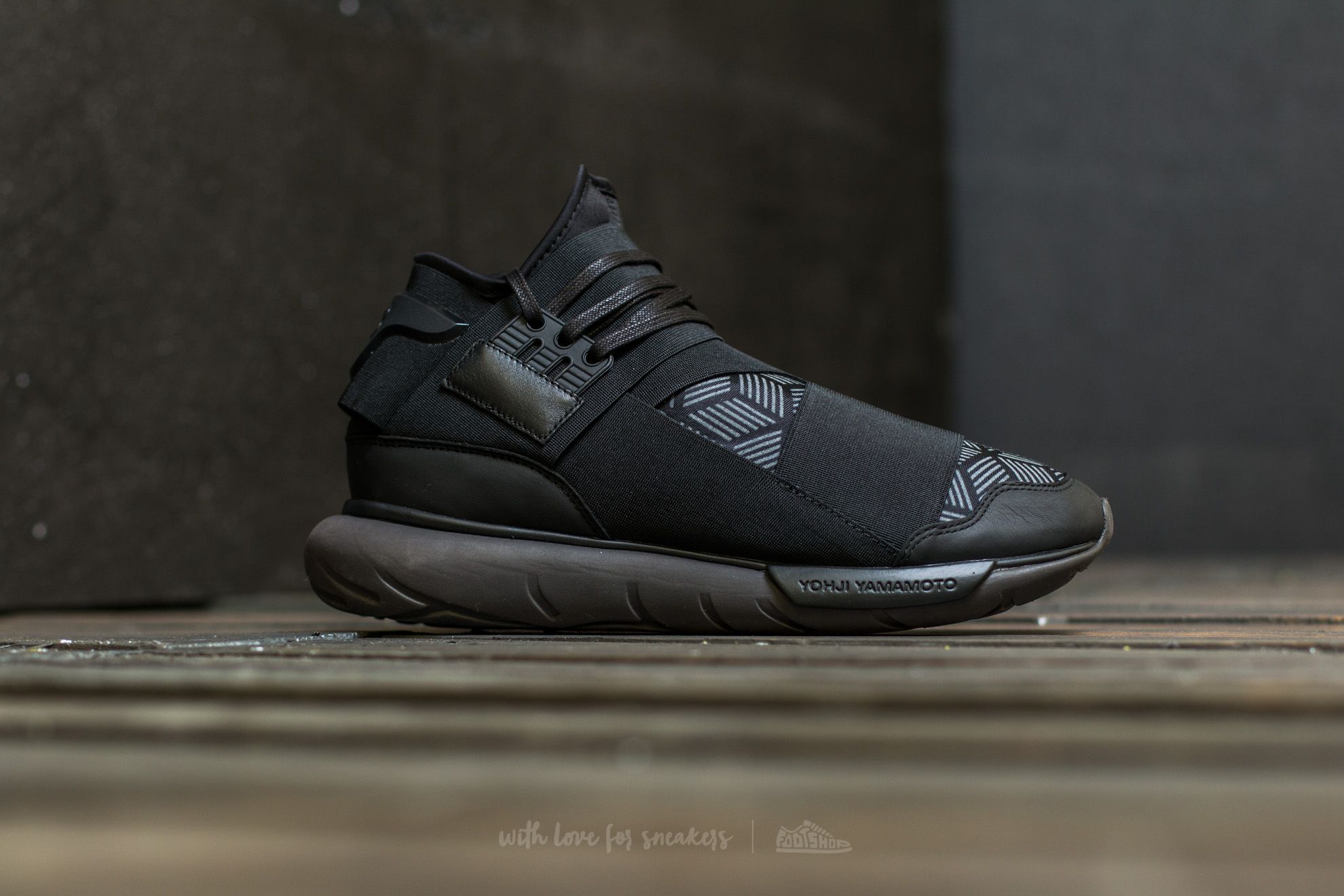Herren Sneaker und Schuhe Y-3 Qasa High Core Black/ Utility Black/ Core Black