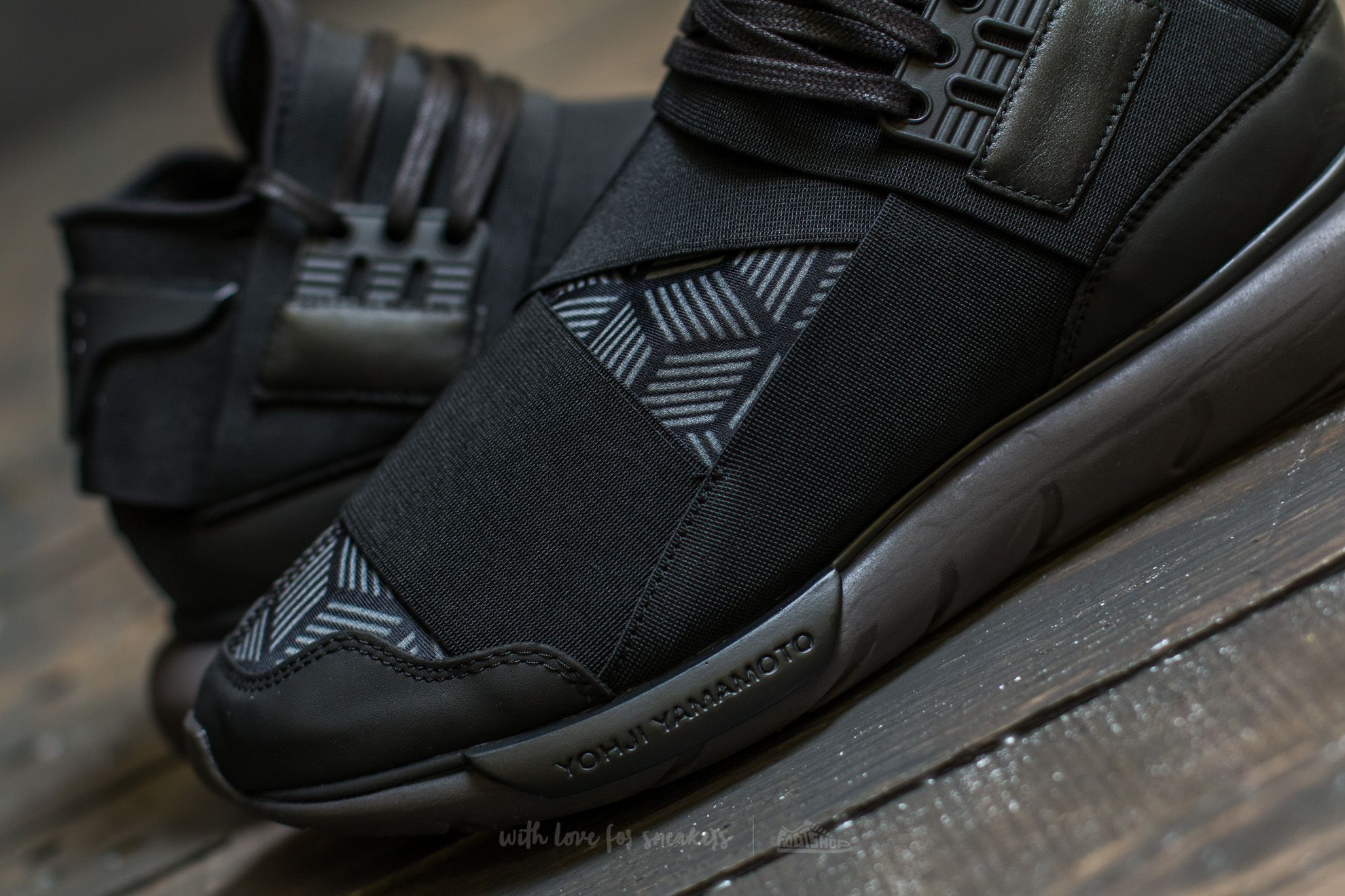 Adidas y3 qasa all deals black