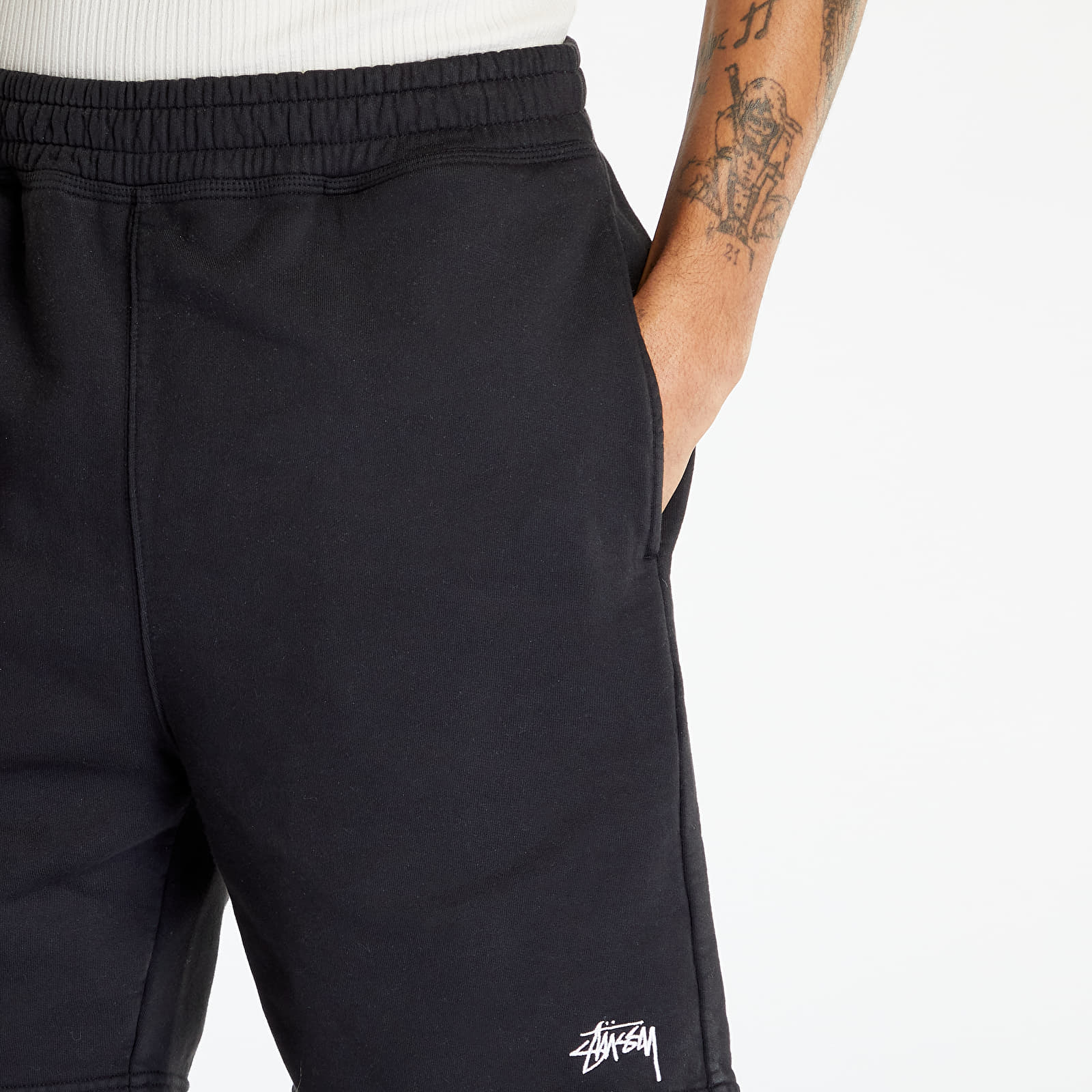 Pantalones cortos Stüssy Stock Logo Short UNISEX Black