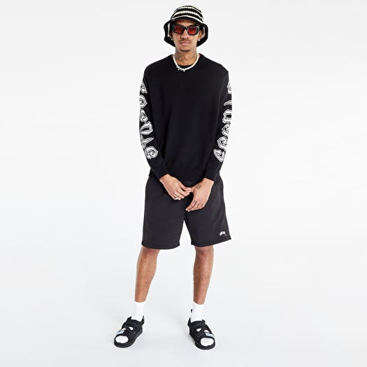 Sweaters Stüssy Long Sleeve Logo Sweater UNISEX Black | Footshop