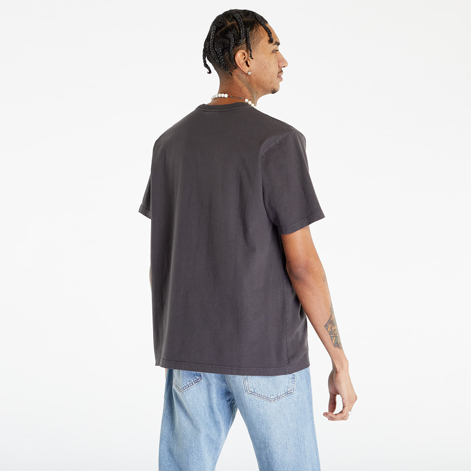 T-shirts Stüssy Pigment Dyed Crew T-Shirt UNISEX Black