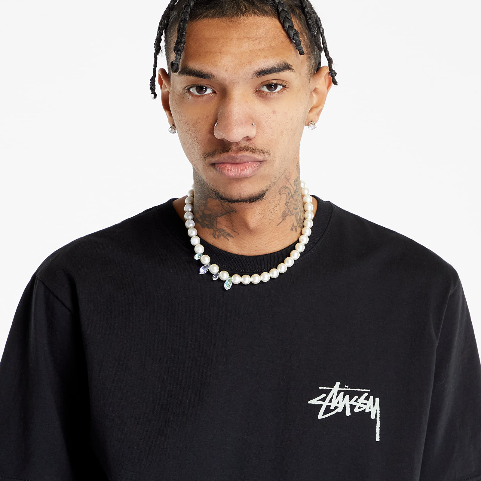 T-shirts Stüssy Tiki Tee UNISEX Black