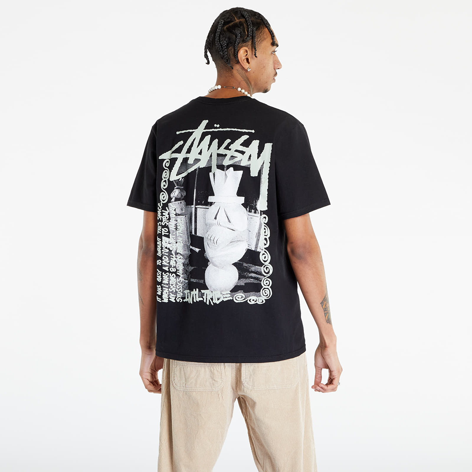 T-shirts Stüssy Tiki Tee UNISEX Black | Footshop