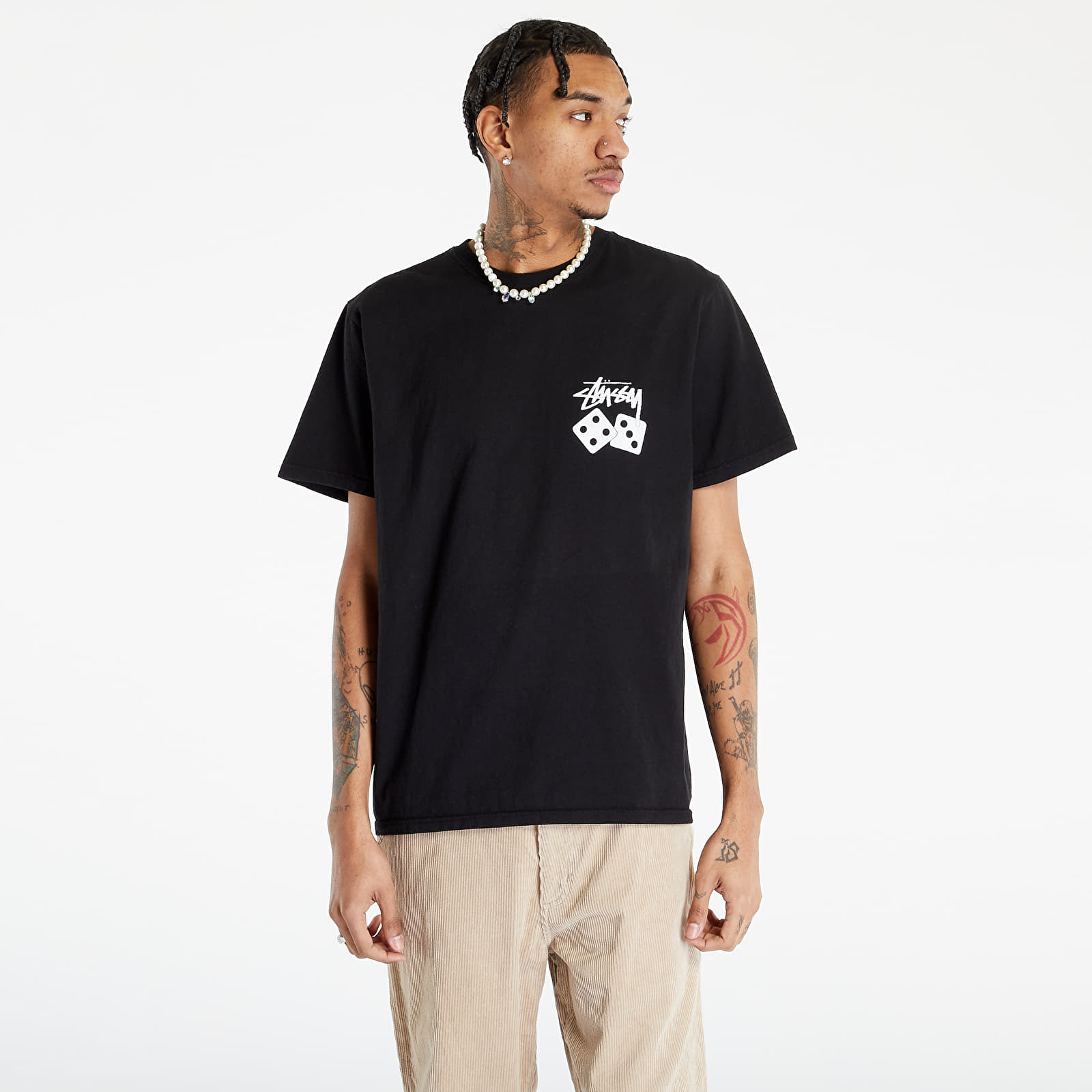 大人気ダイスデザイン【Stussy】Dice Pig. Dyed Crew スケーター 大人気ダイスデザイン【Stussy】Dice Pig. Dyed Crew スケーター