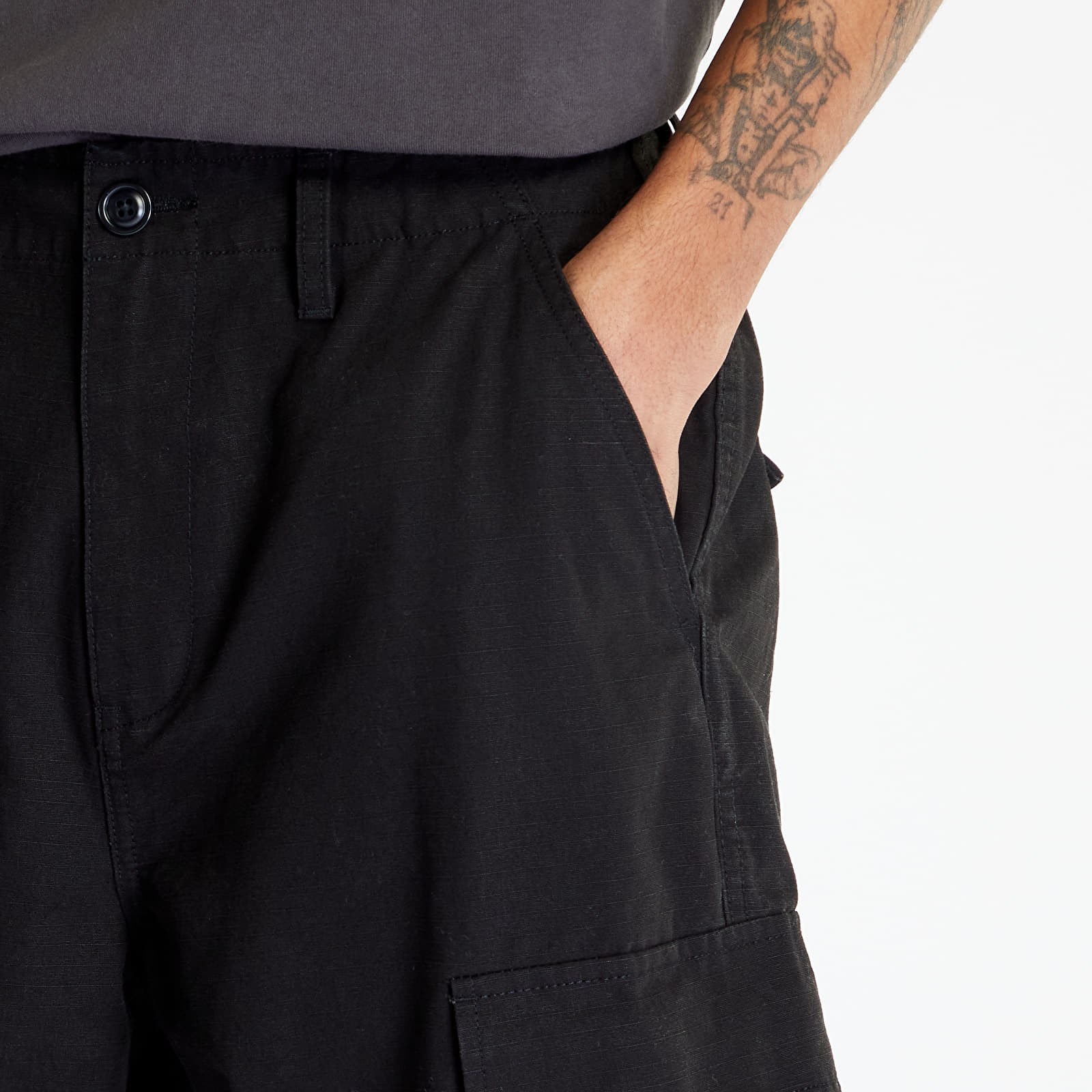 Bukser Stüssy Ripstop Surplus Cargo Pants UNISEX Black