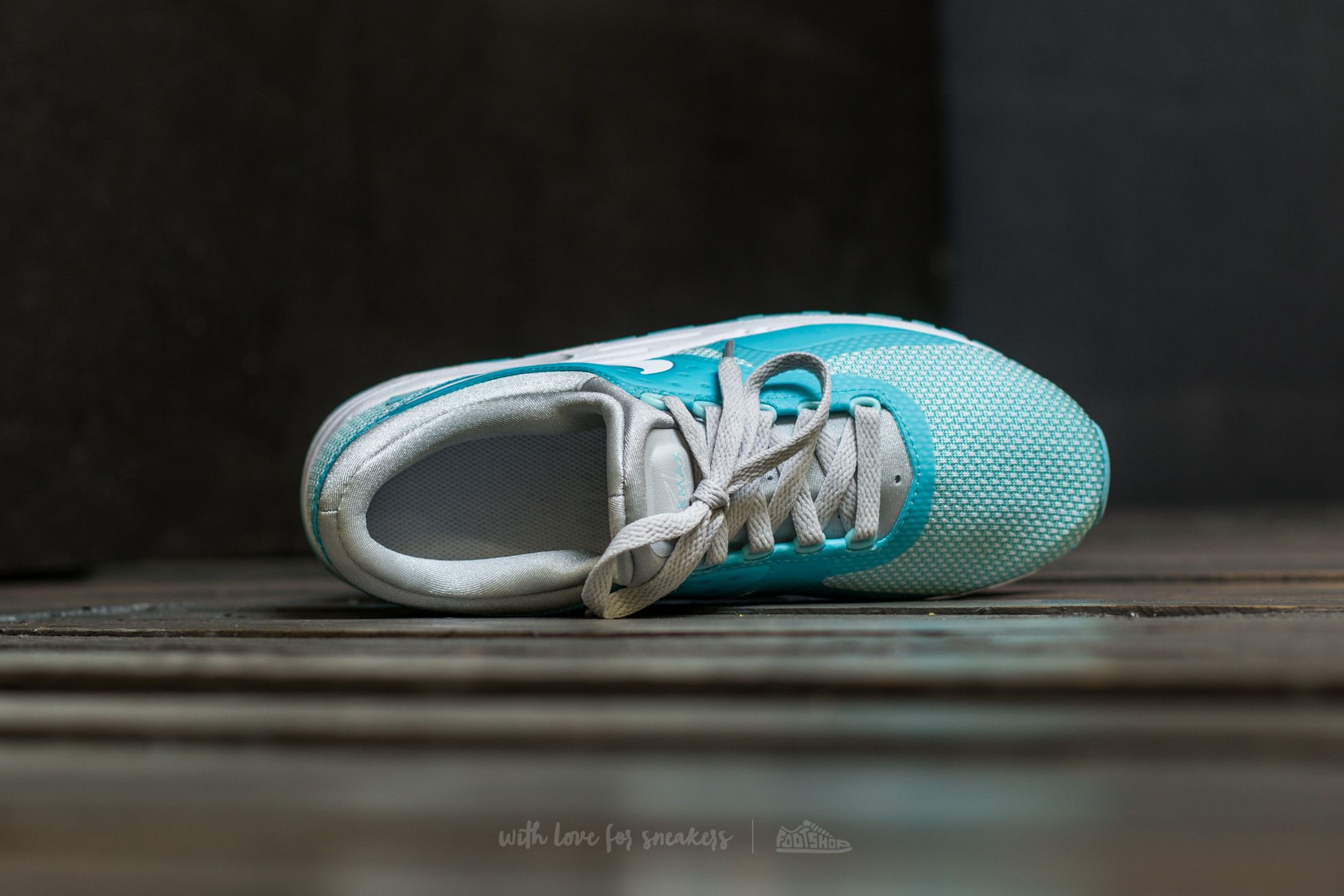 Women's shoes Nike Air Max Zero Essential GS Pure Platinum/ White-Still Blue