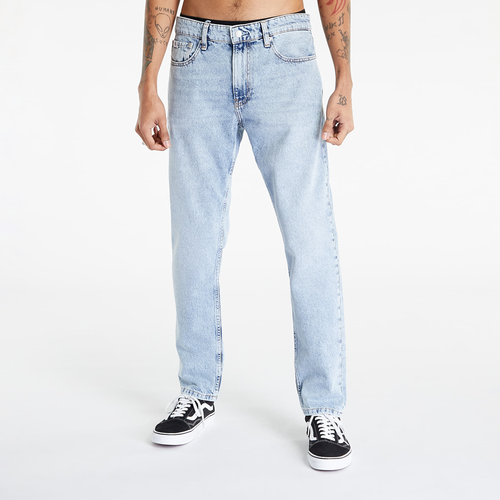 Jeans hlače Calvin Klein Jeans Authentic Straight Pants Blue