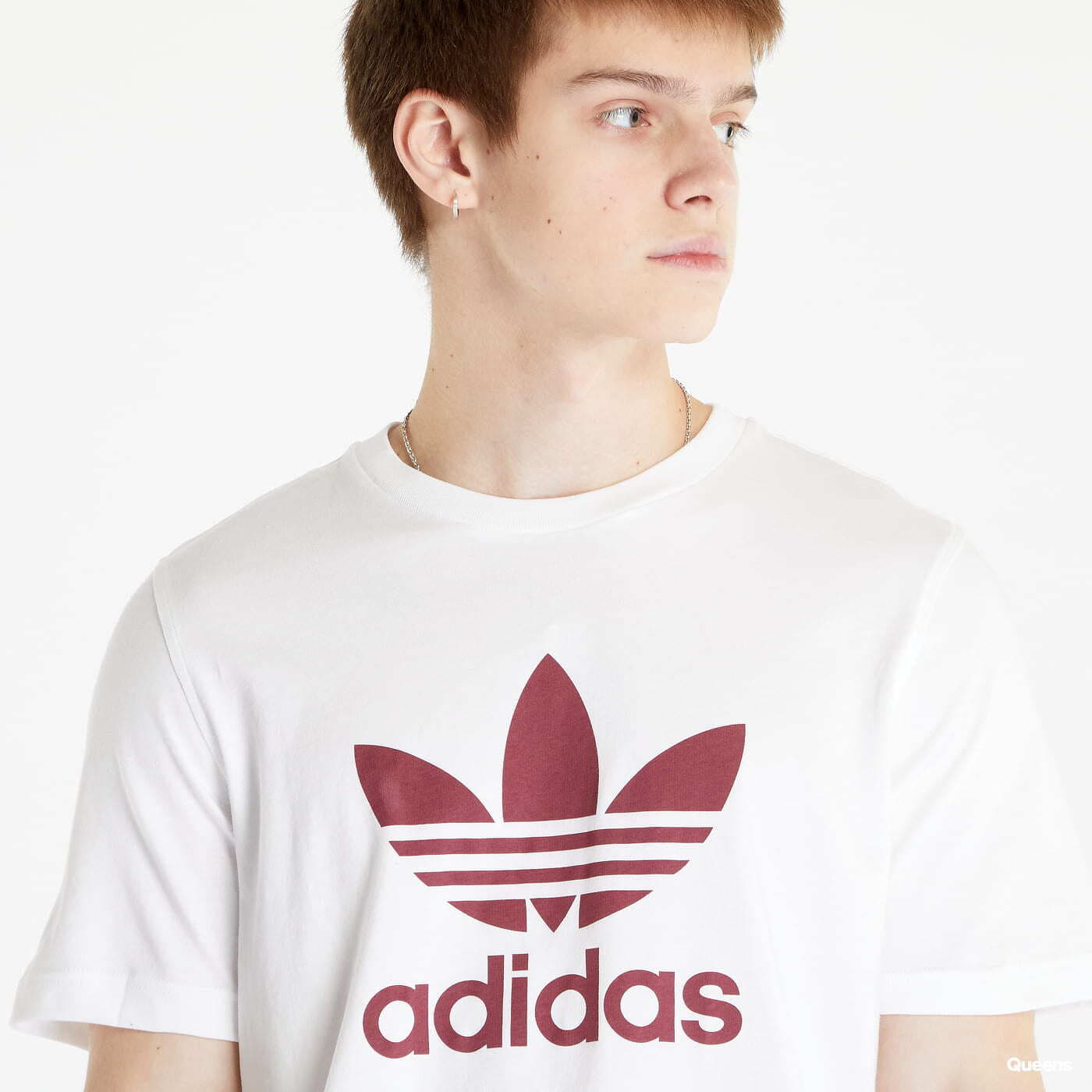 T-skjorter adidas Trefoil T-Shirt White/ Shared
