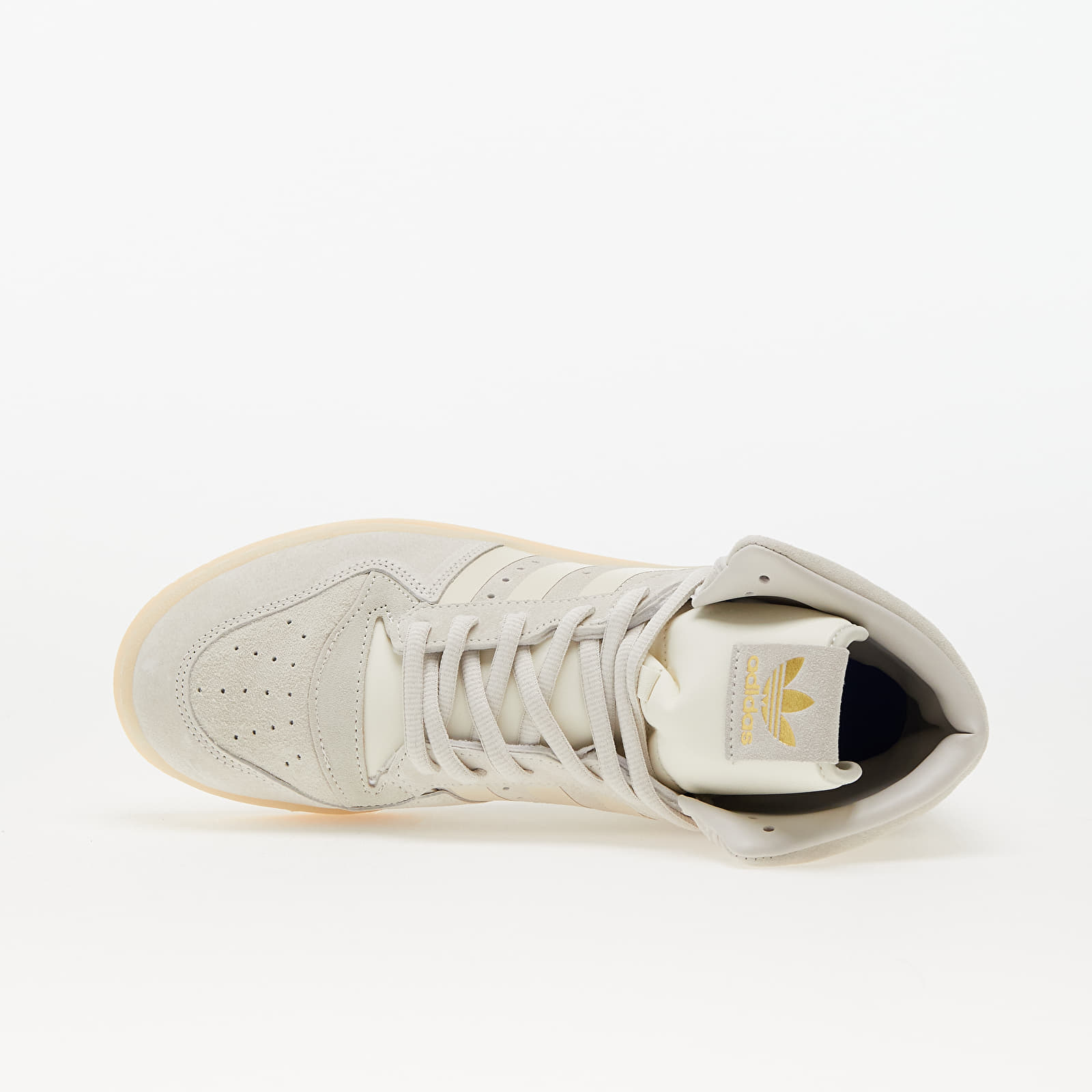 Herren Sneaker und Schuhe adidas Rivalry Hi Off White/ Core White/ Easy Yellow