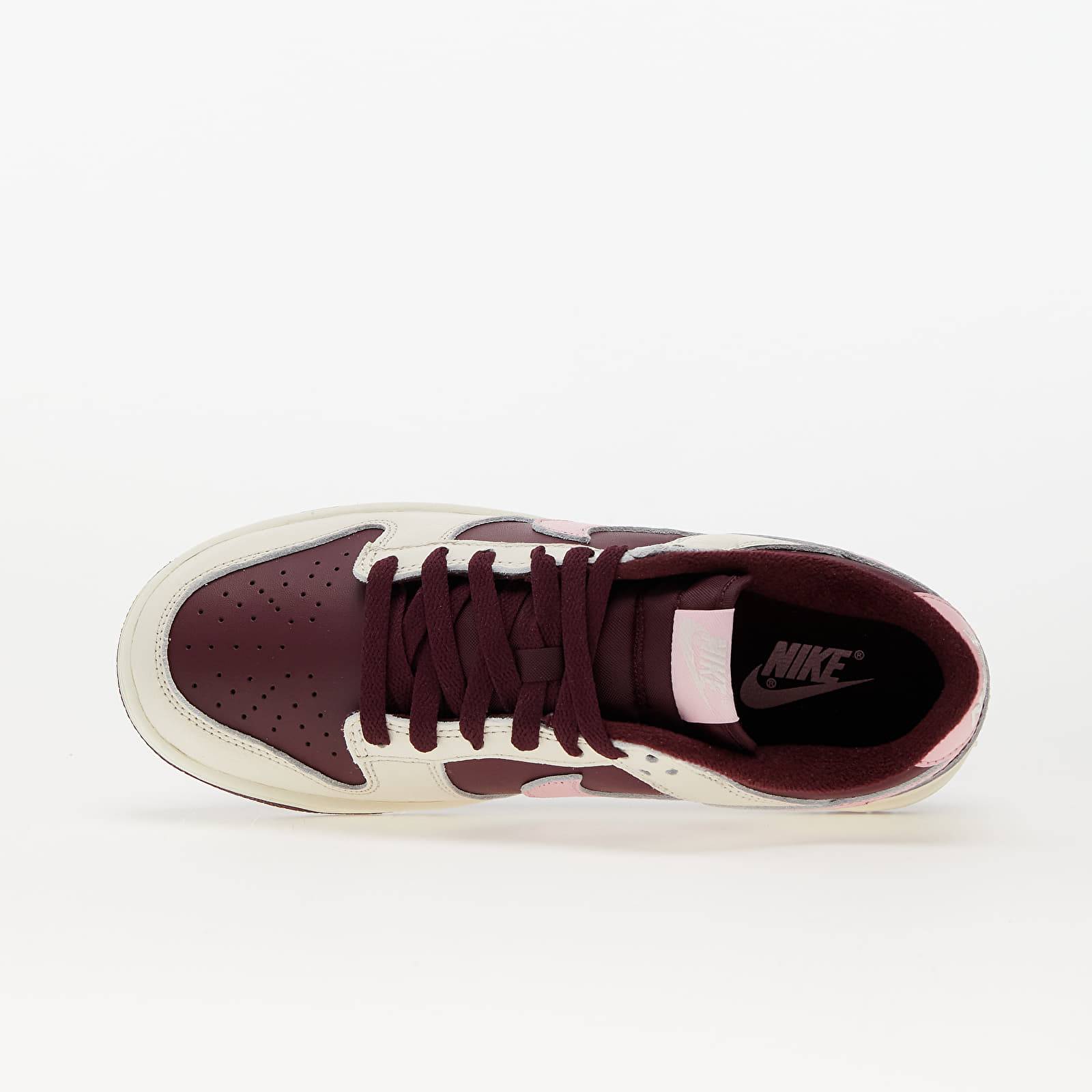 Sko til mænd Nike Dunk Low Retro Premium Pale Ivory/ Med Soft Pink-Night Maroon