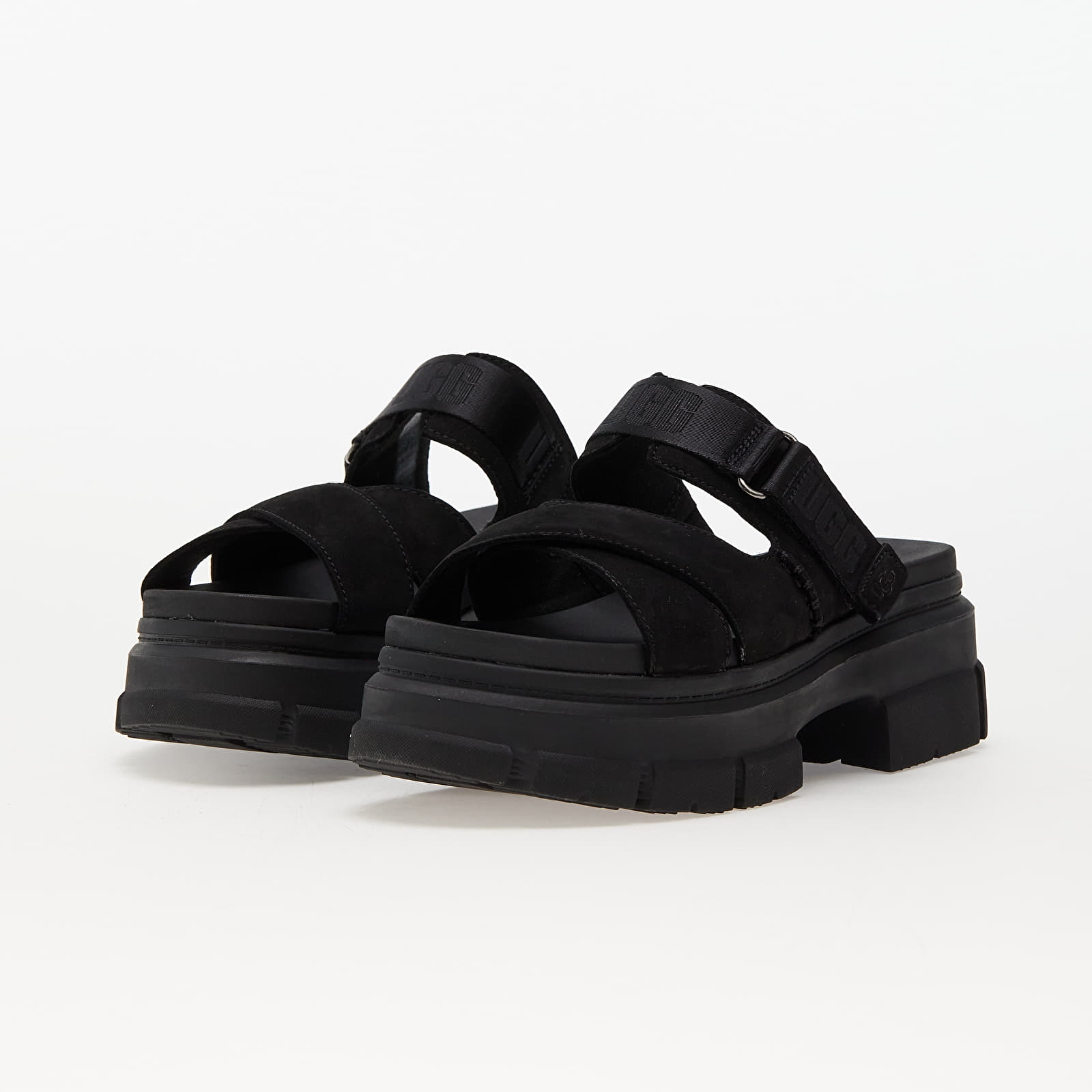 Ženski čevlji UGG W Ashton Slide Black