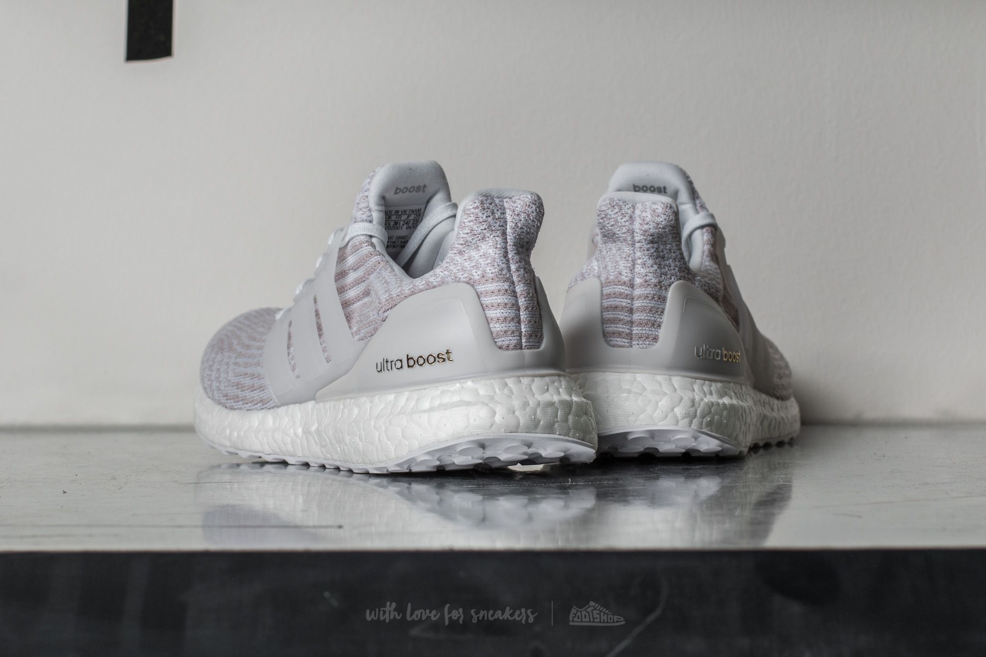 Sko til kvinder adidas Ultra Boost w Ftw White/ Pearl Grey