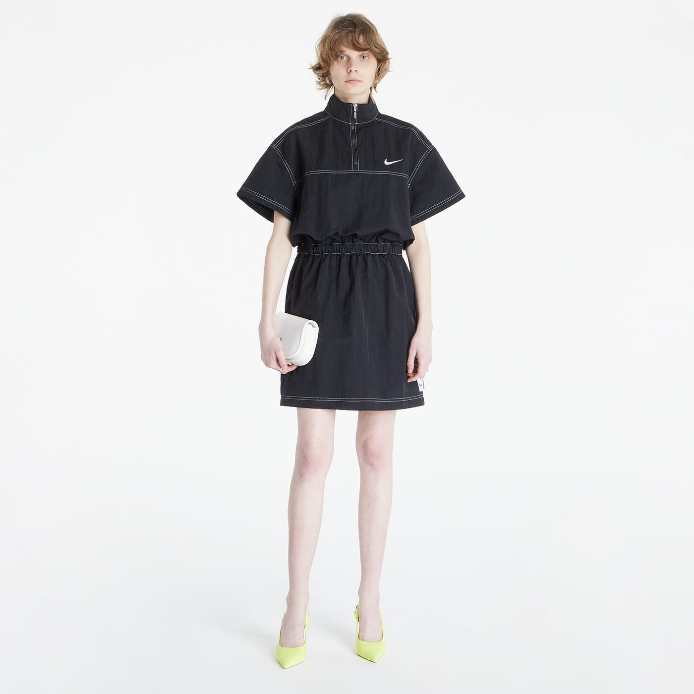 Dress Nike W NSW Swoosh Woven Dress Black
