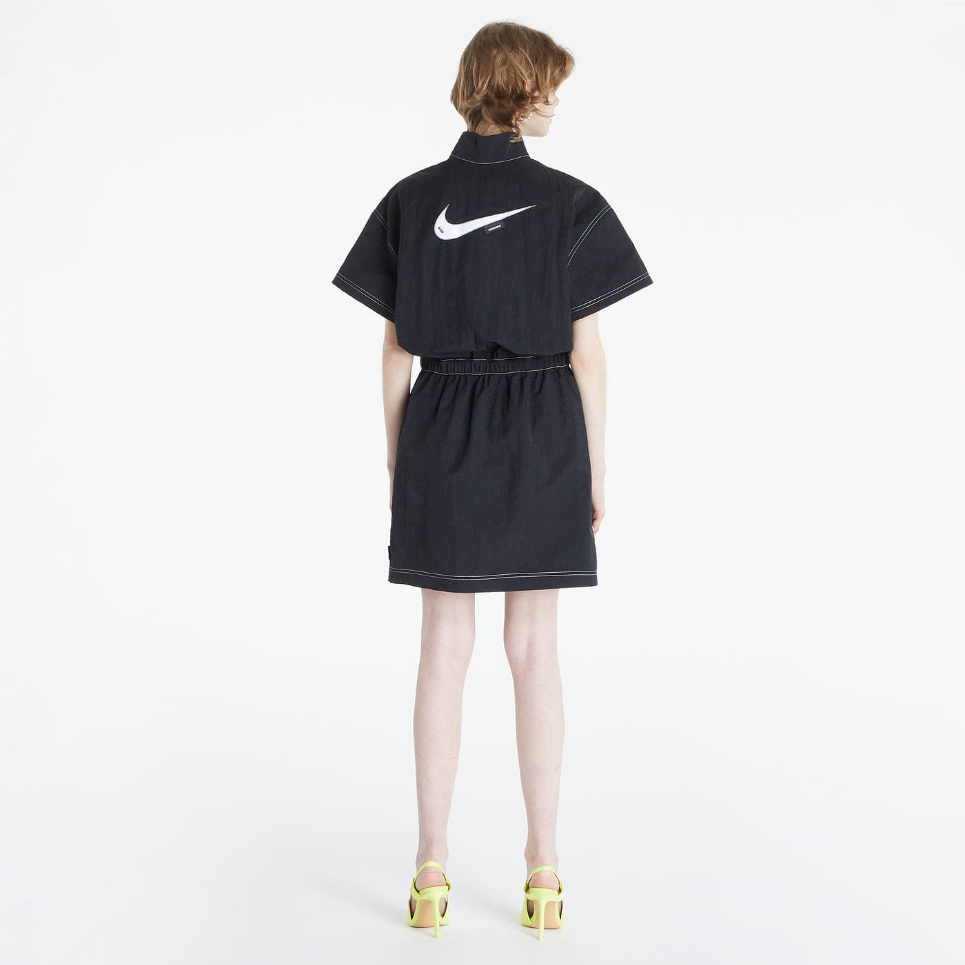 Dress Nike W NSW Swoosh Woven Dress Black
