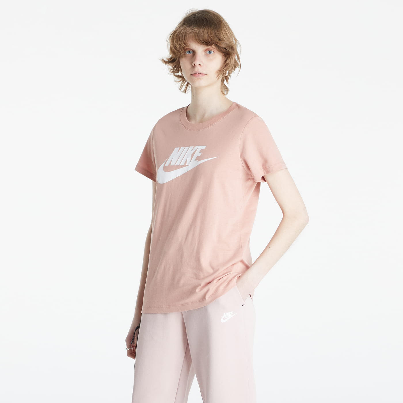 Pink nike shirt womens top