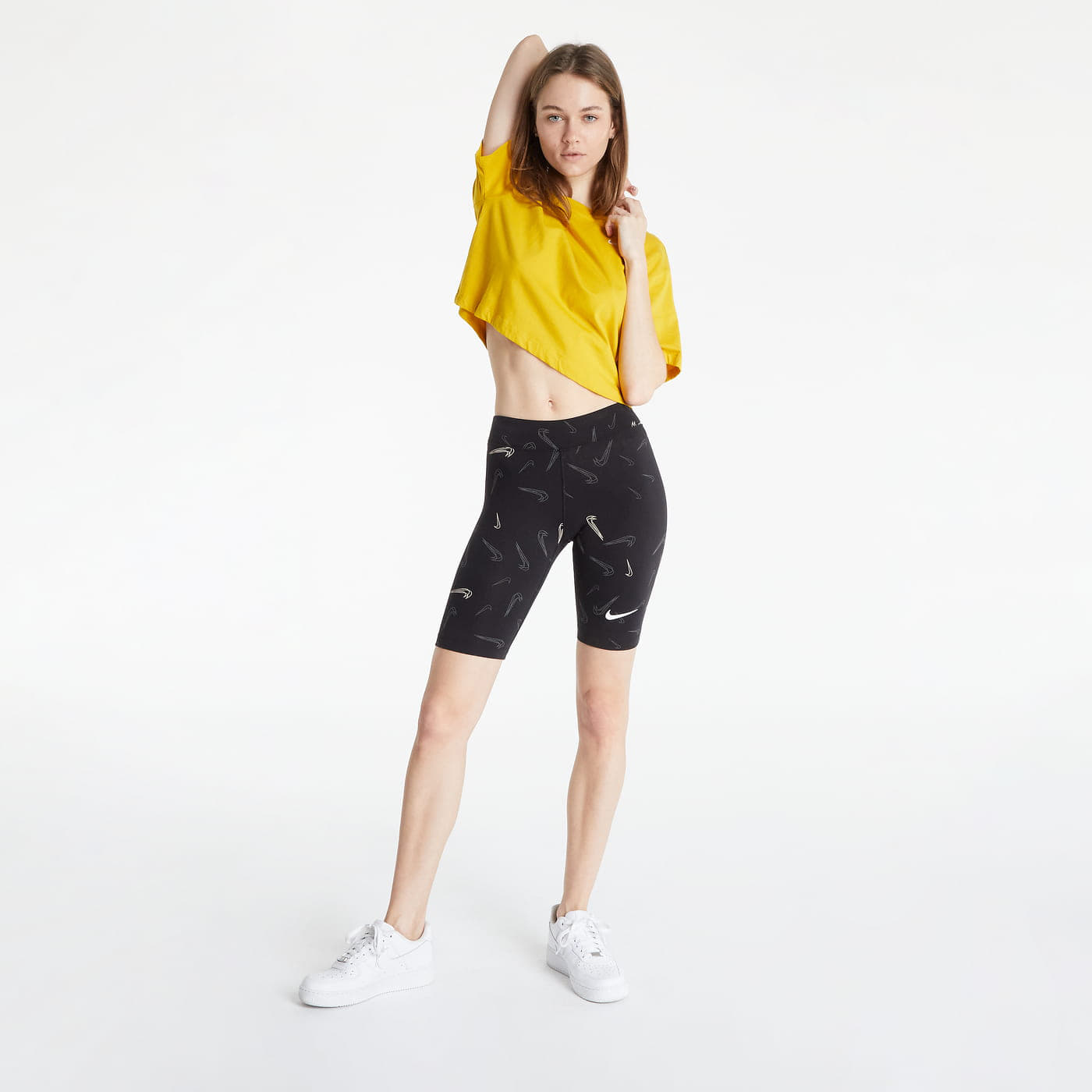 Rövidnadrágok Nike Printed Dance Shorts Black