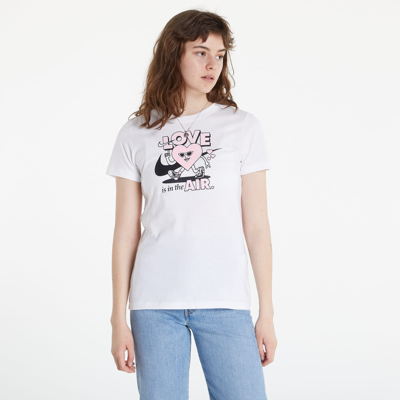 Tričká Nike Nsw Valentines Day T-Shirt White