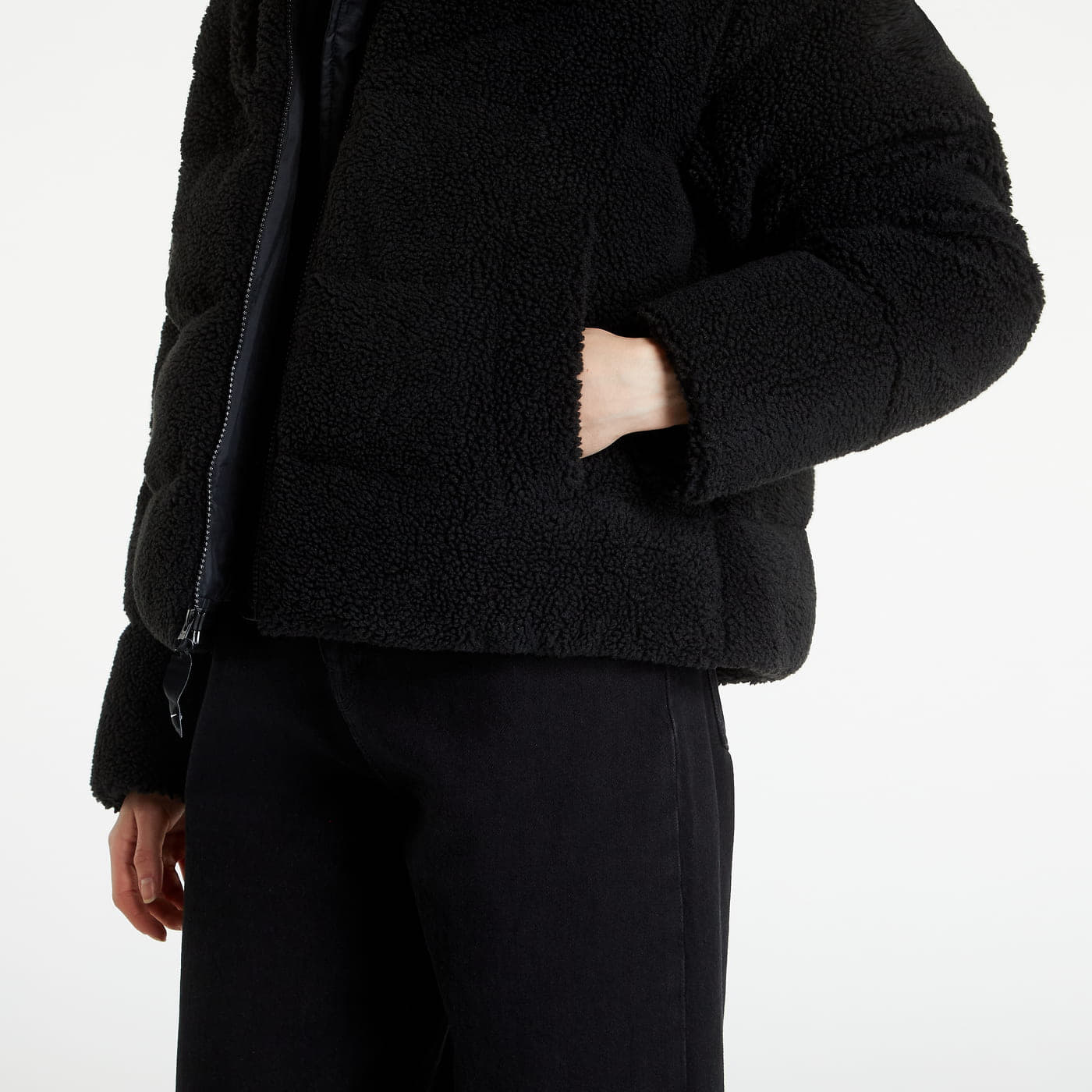 Jakne in plašči Nike Sportswear W NSW Tf City Sherpa Jacket Black