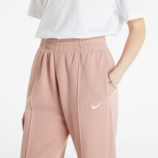 Jogger Pants Nike Sportswear Essential Collection Women s Fleece Trousers Pink Footshop