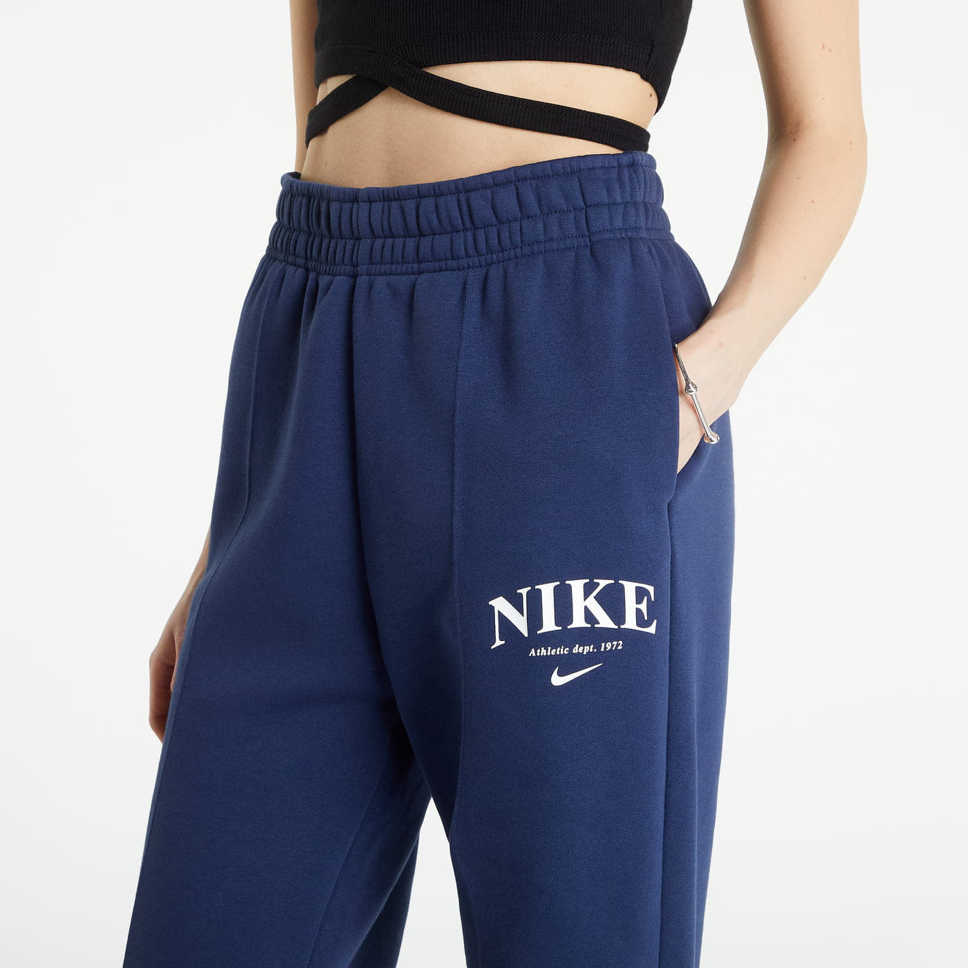 Φόρμες Nike Collection Essentials Fleece Trousers Blue