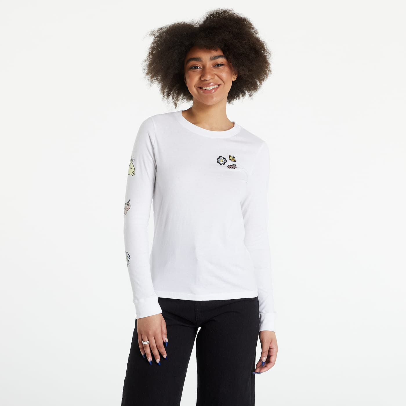 Trička Nike Long Sleeve T-Shirt White