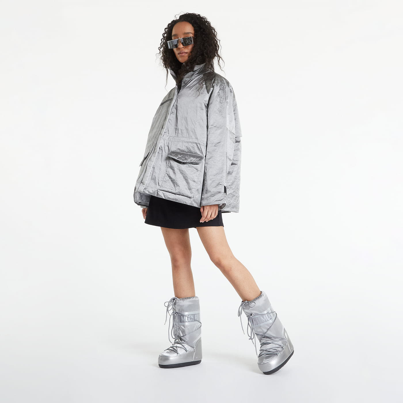 Kurtki Nike Therma-FIT Jacket Silver