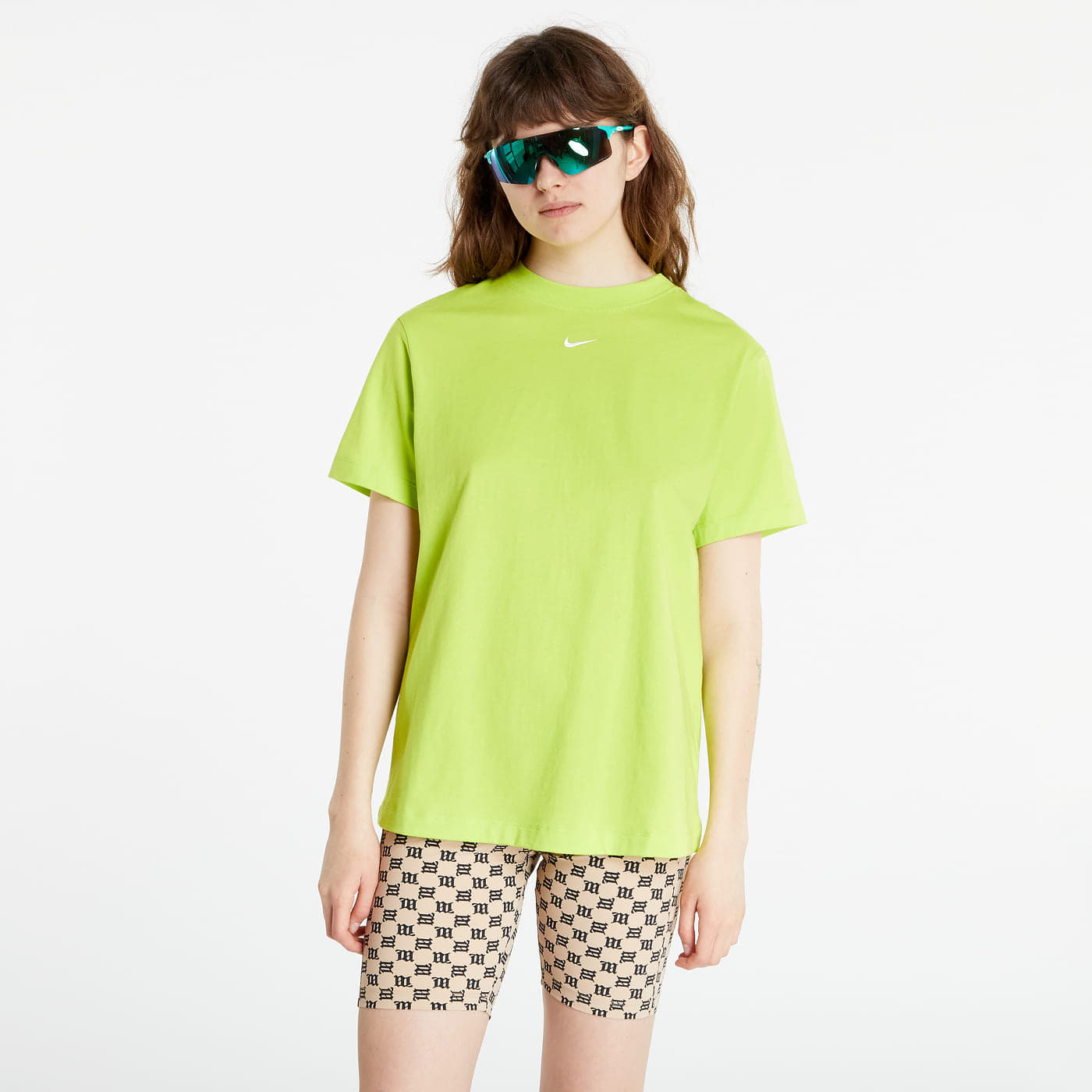 T-shirts Nike NSW Essential Short Sleeve Tee Atomic Green/ White