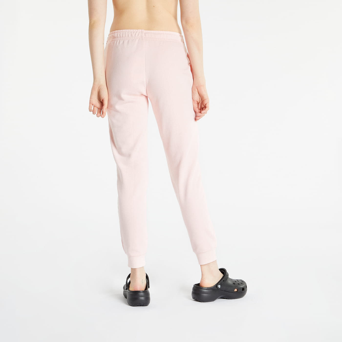 Tepláky Nike NSW Essential Fleece Medium-Rise Pants Rg Atmosphere/ White