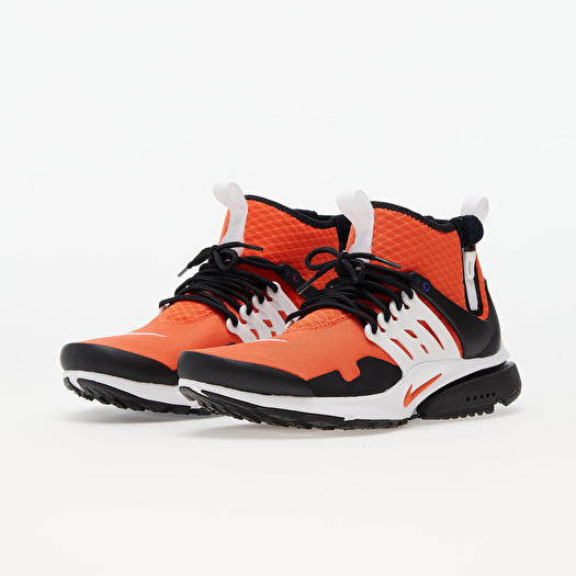 Black and orange nike presto shop