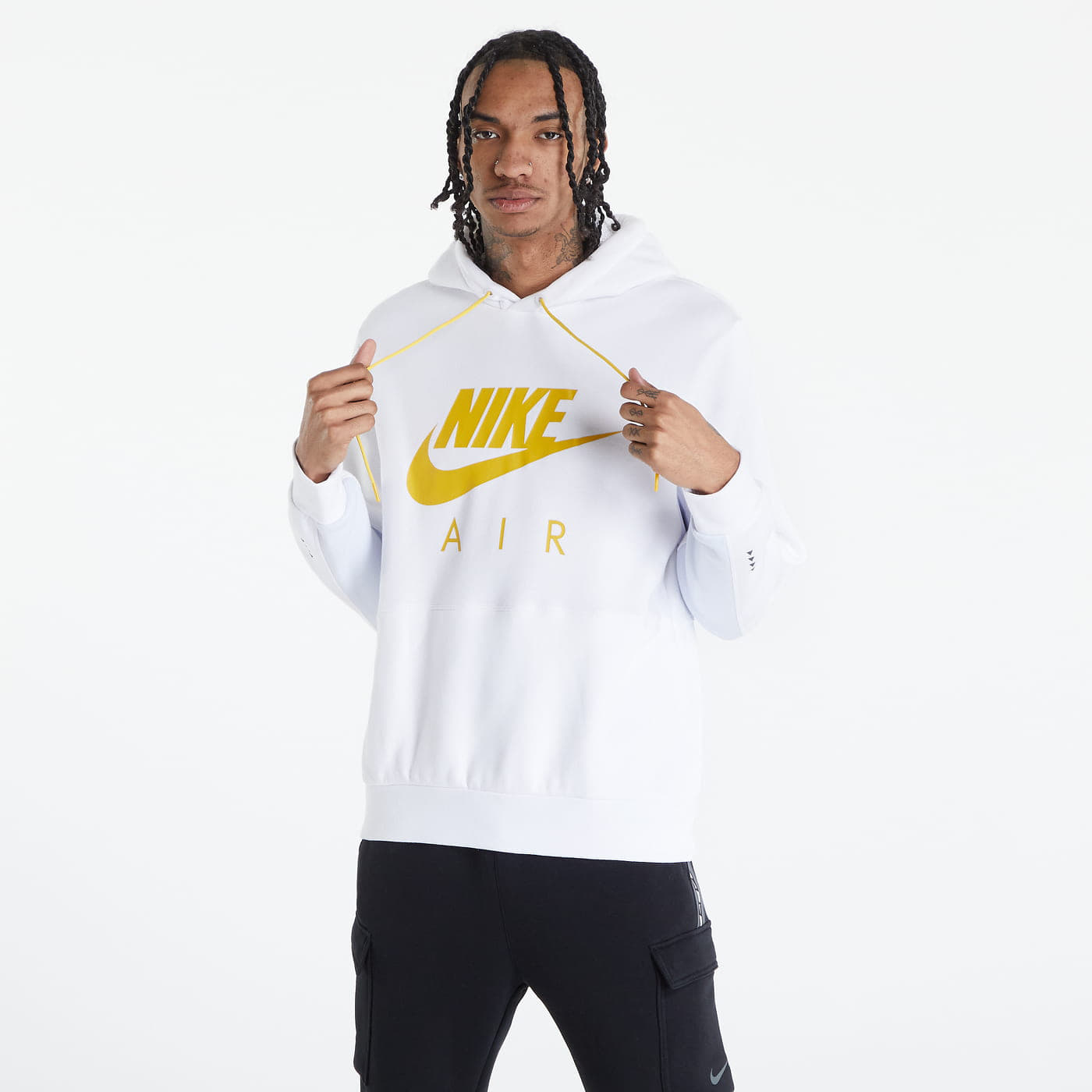 Nike air discount max hoodie white